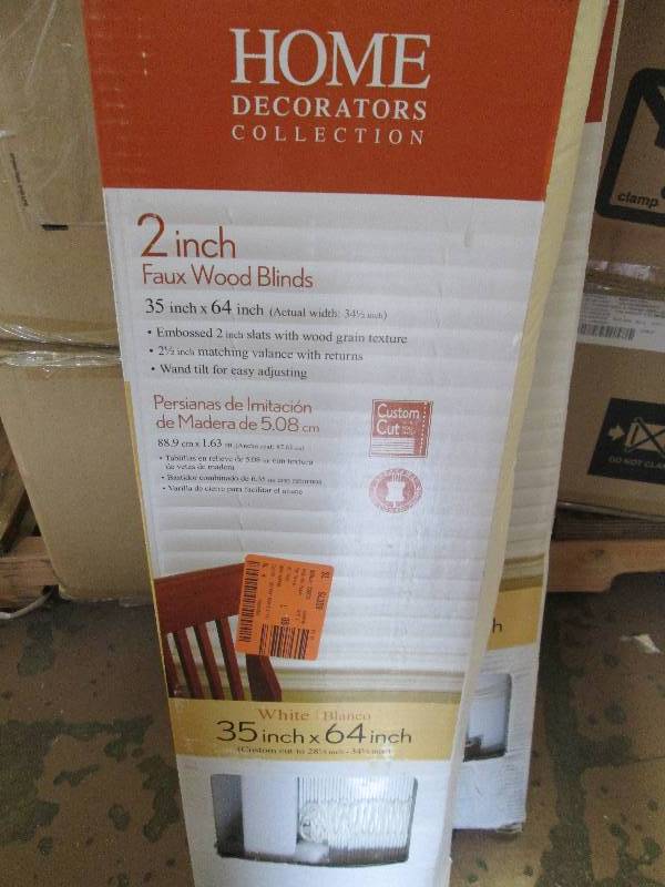 Set of 2 Home 2 inch Faux Wood Blin...