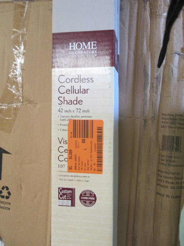 Set of 2 Home Cordless Cellular Sha...