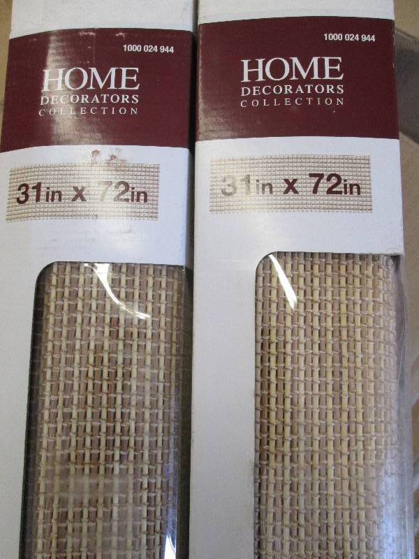 Set of 2 Home Natural Roman Shade N...