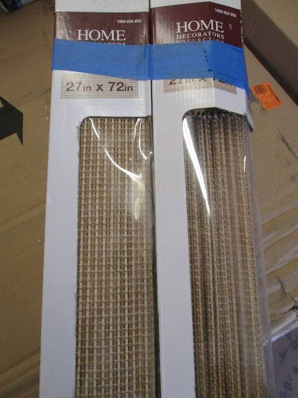 Set of 2 Home Natural Roman Shade 2...
