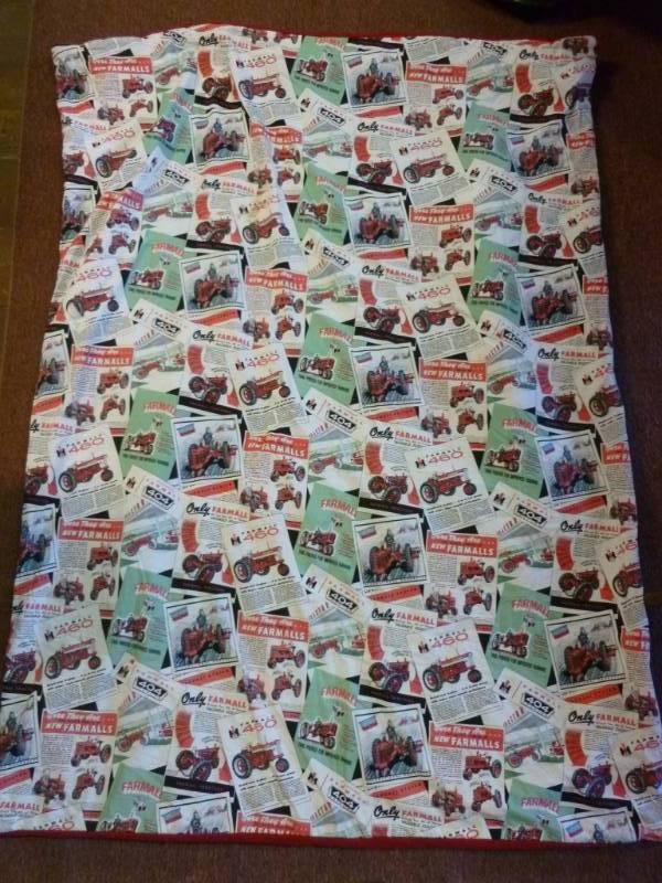 lot 140 image: Farmall Blanket