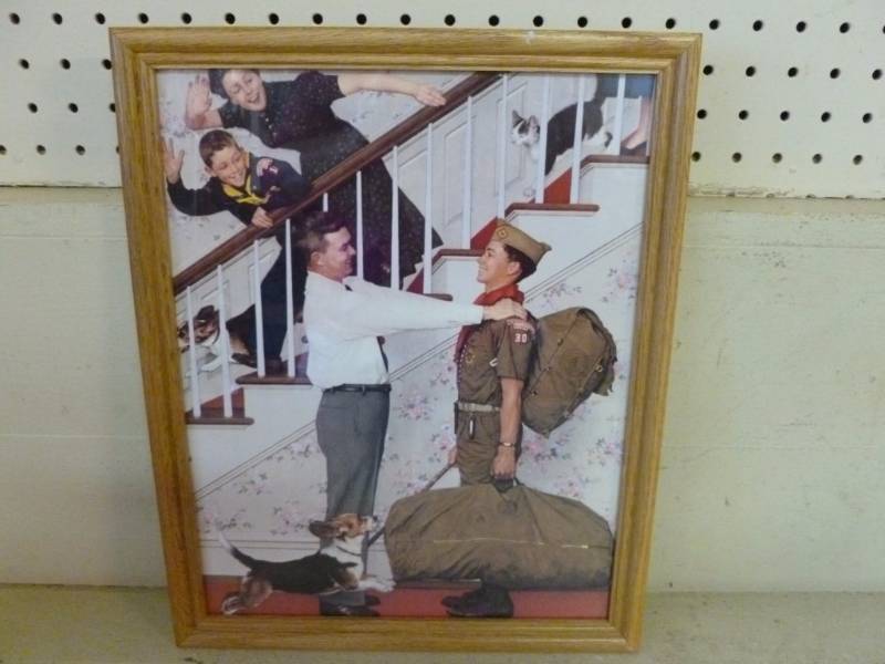 lot 192 image: Norman Rockwell Picture