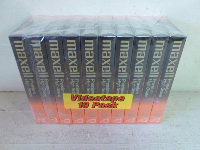 lot 264 image: New VCR Tapes