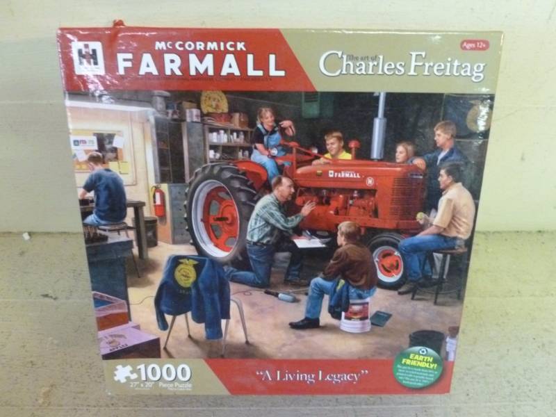 lot 384 image: Farmall Tractor Puzzle