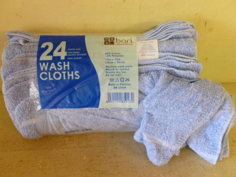 lot 429 image: New Washcloths
