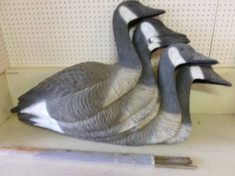 lot 455 image: Goose Decoys