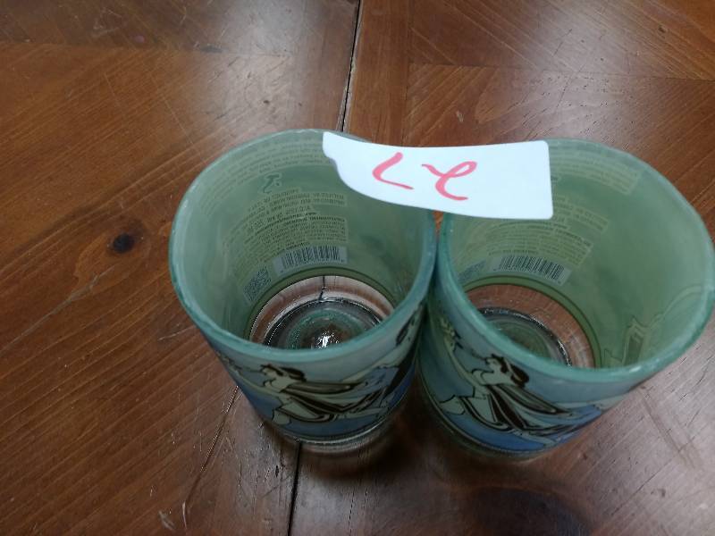 lot 27 image: Wine Bottle Drinking Glasses