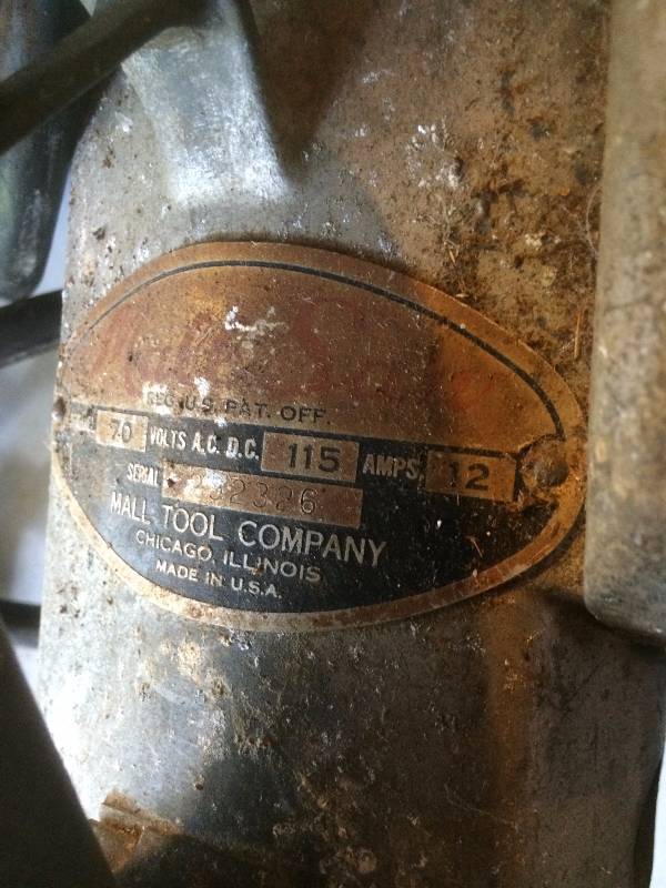 Vintage Mall Saw
