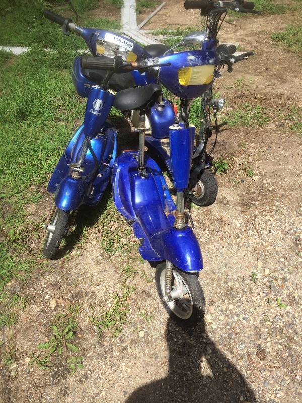3 scooters for part or repair