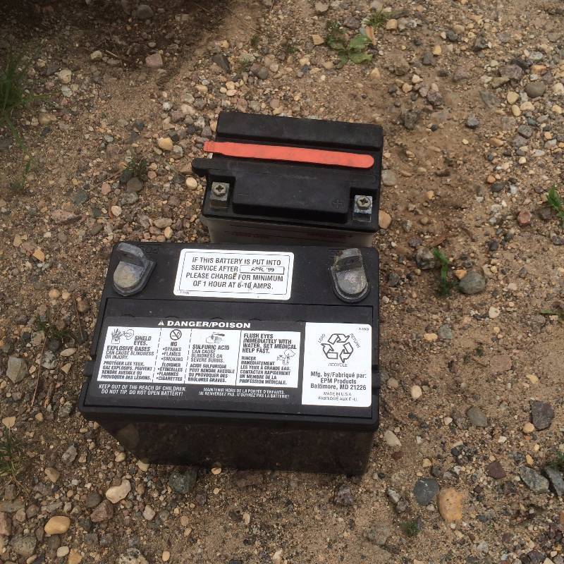 Motorcycle and Lawn Mower Battery
