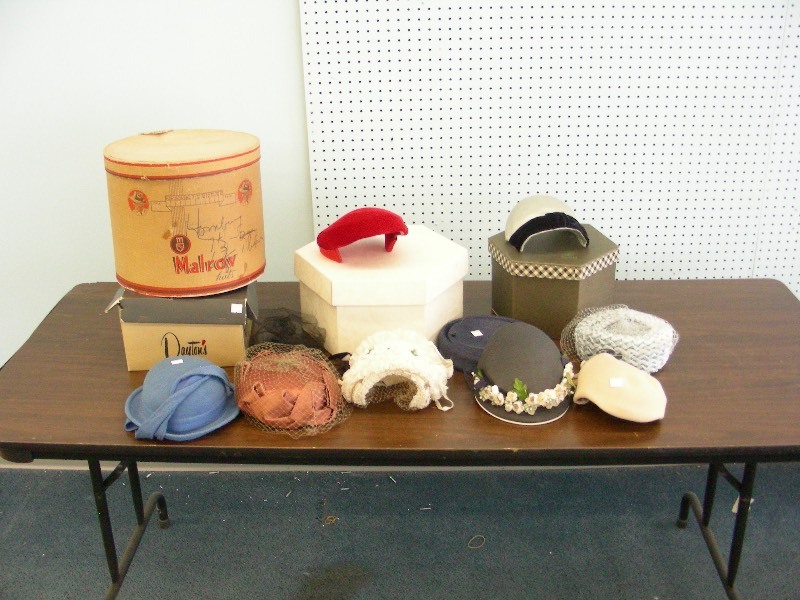 Lot of Vintage Women Hats