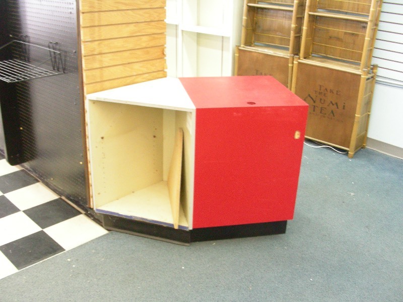 Retail Counter and Shelving