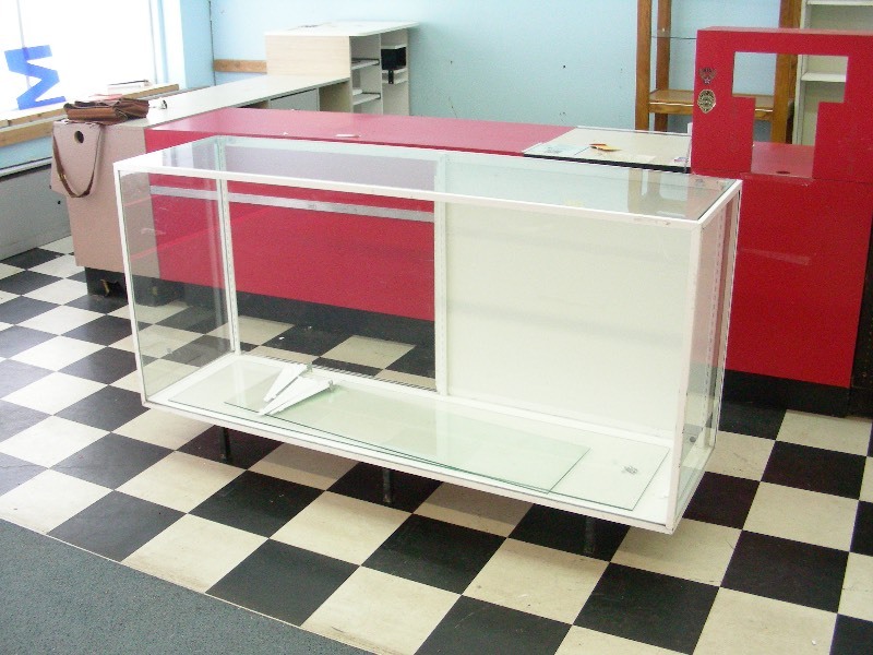 Grand and Benedicts Retail Glass Counter Display