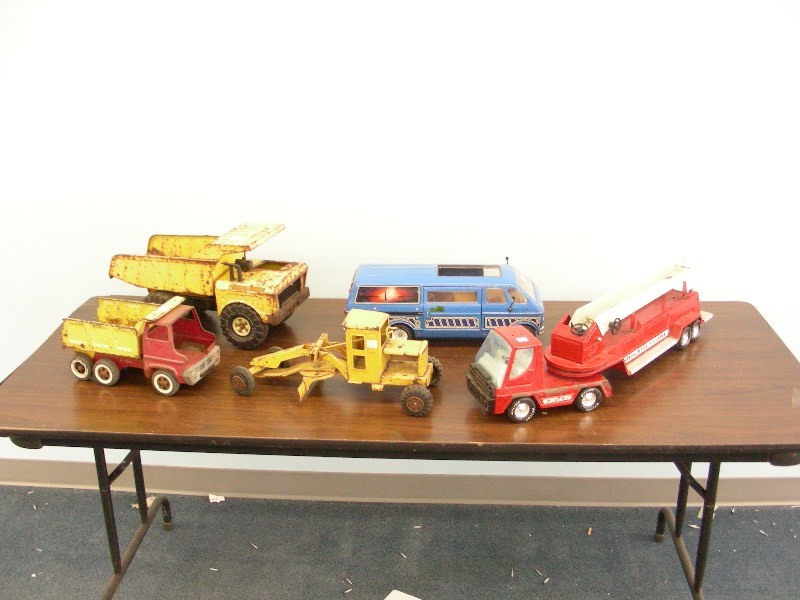 Lot of Old Tonka Trucks etc.