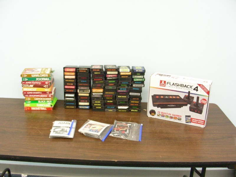 Large Lot of Vintage Atari etc. Video Games