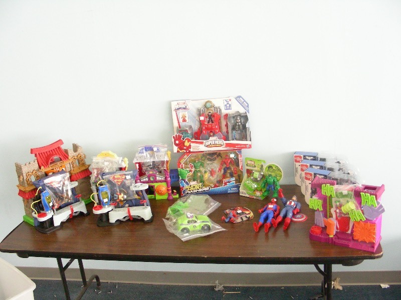 HUGE Lot of NIB etc. Superhero Toys
