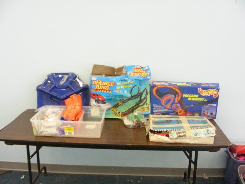 Large Lot of Slot Car Type Toys