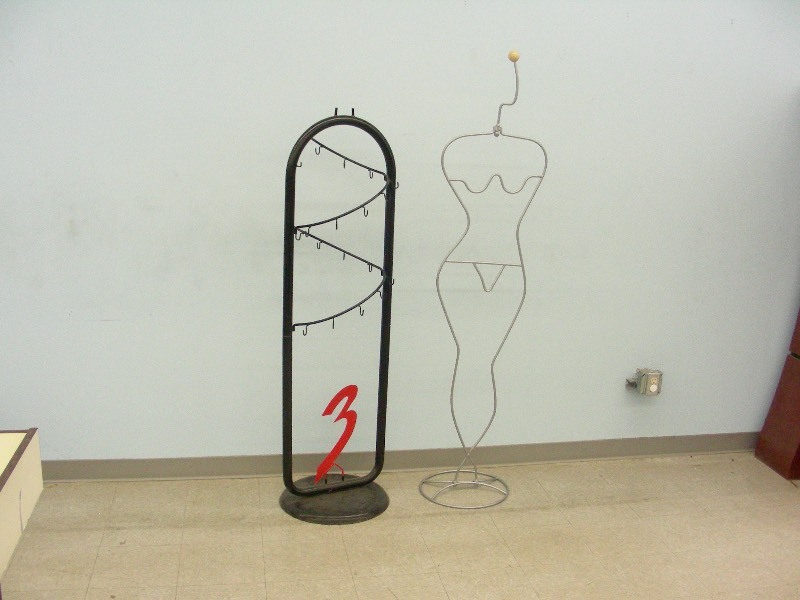 2 Modern Retail Store Racks Displays