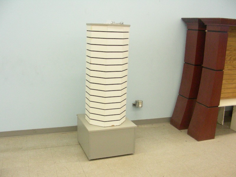 Tall Spinning Retail Display Rack