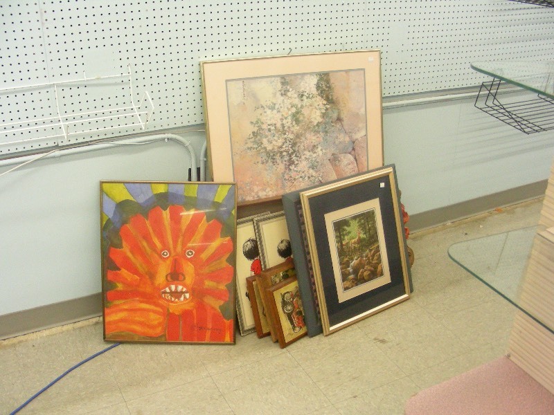 Lot of Vintage Framed Art