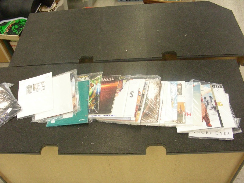 Lot of Vintage UNOPENED Movie Press Kits