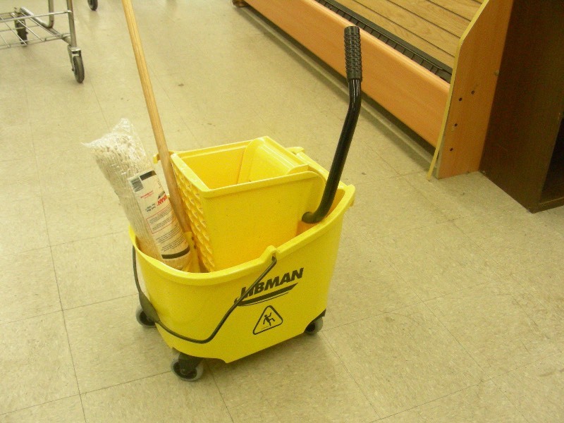 Newer Lubman Mop Bucket and Mop