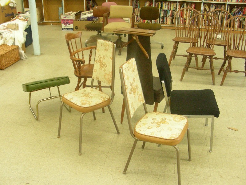 Lot of Vintage Chairs