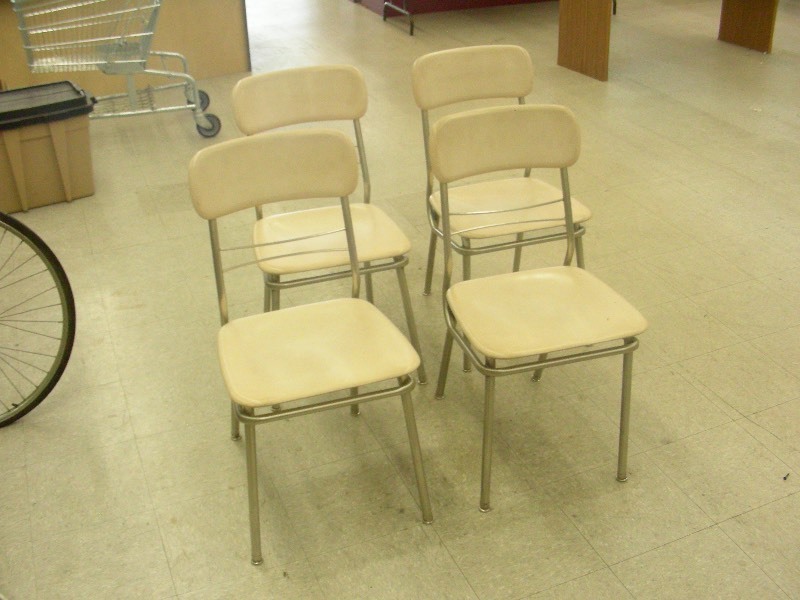 4 Heywood Wakefield Hey Woodite Chairs