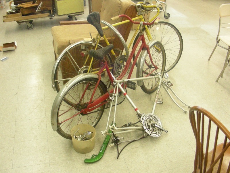Lot of Vintage Bikes, Parts, etc.