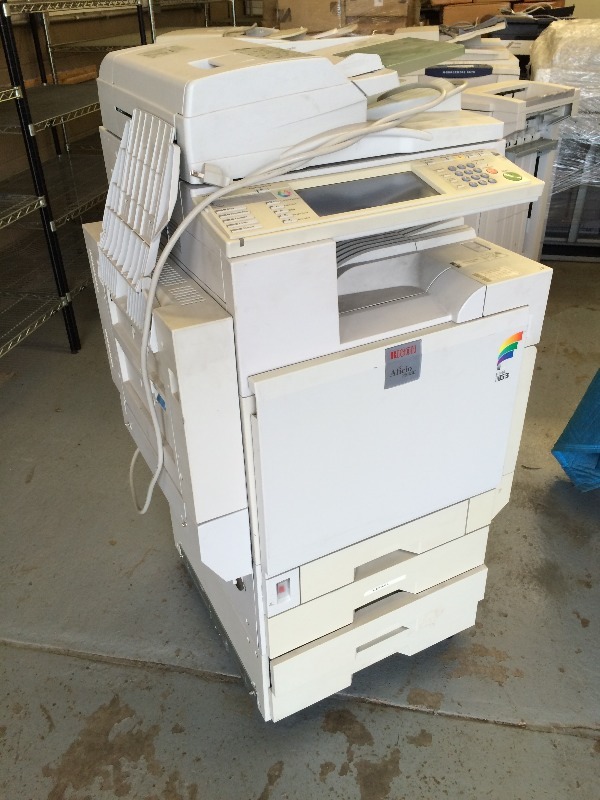 Ricoh AFICIO 3245C Copy, print, scan and fax  View all pictures for more details   Bring you help to load