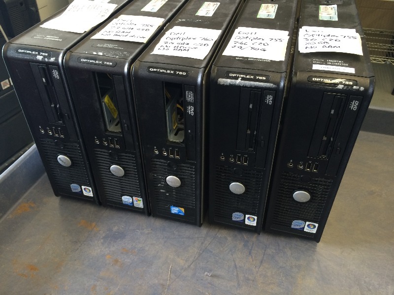 Dell Computers Optiplex 755    lot of 5
