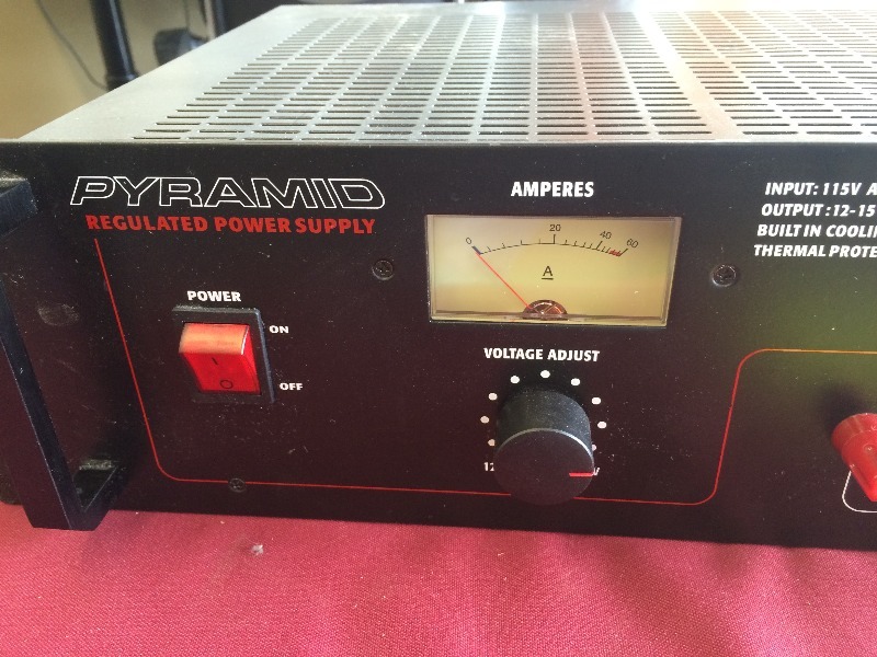 Pyramid Regulated Power Supply  PS-52KX
