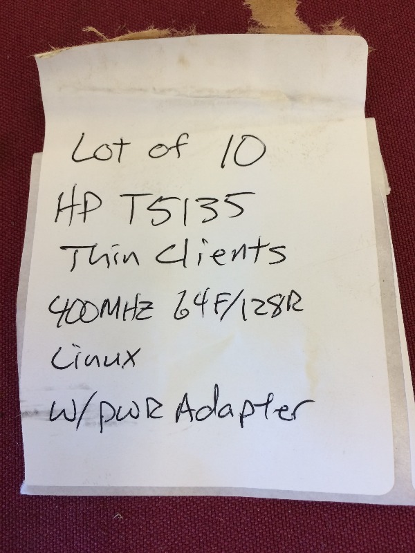 HP  T5135   lot of 10