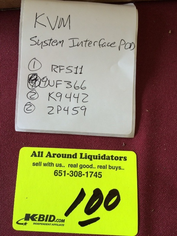 KVM System Interface POD   lot of 49