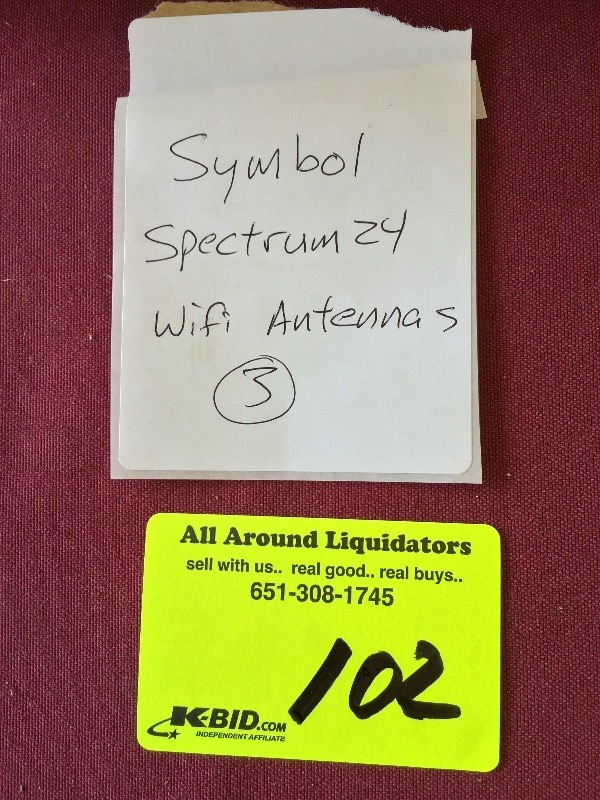 Symbol Spectrum 24 WiFi Antennas   lot of 3