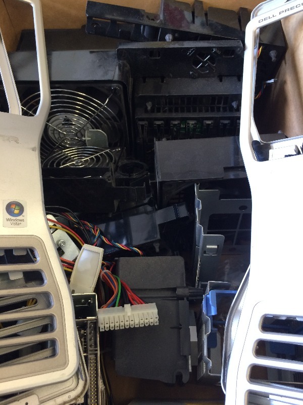 Dell Precision Workstation parts   box lot