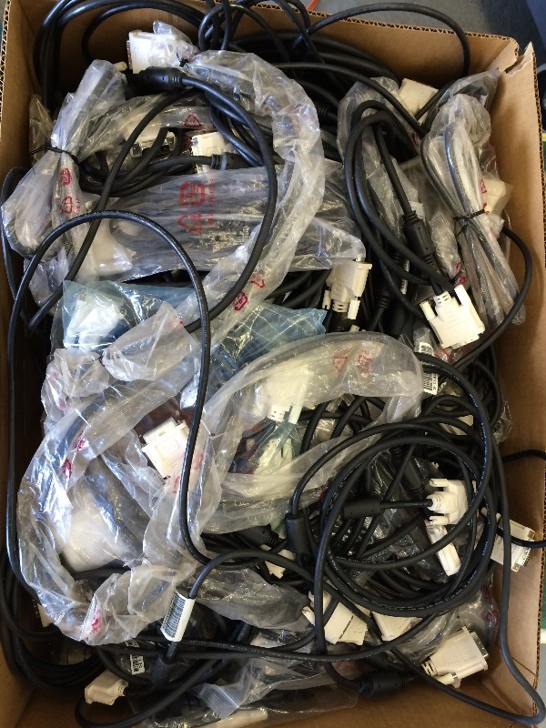 DVI Cables   box lot