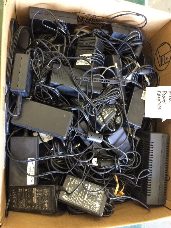 Misc Power Adaptors   box lot