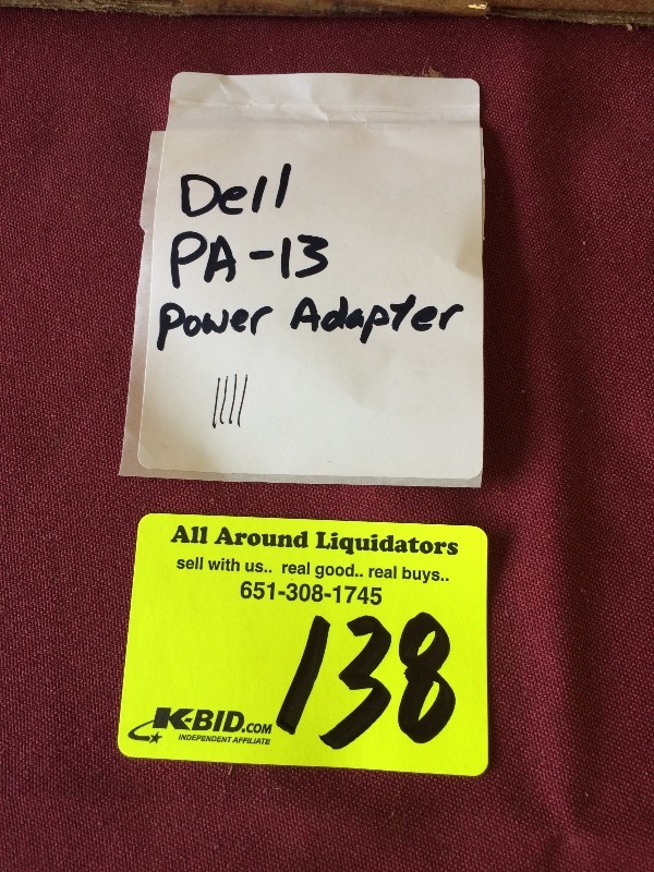 Dell PA-13 Power Adaptors   lot of 4