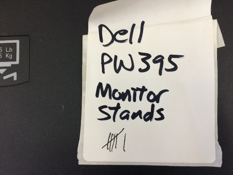 Dell PW395  Monitor Stands   lot of 6