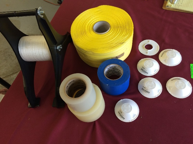 Boat Shrink wrap supplies  Lot of 11