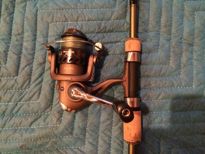 Fishing Pole & Reel - fully functional  View all pictures for more details