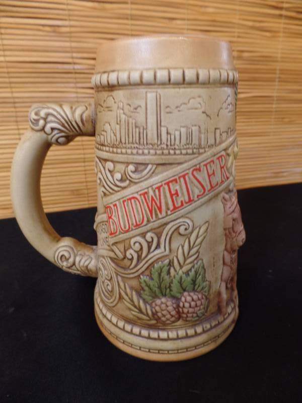 lot 37 image: Budweiser Steins