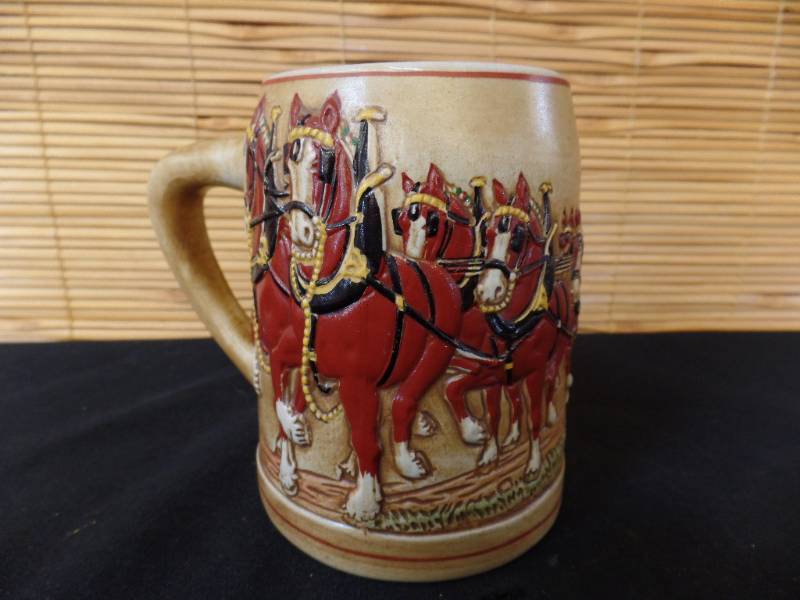 lot 40 image: Budweiser Steins