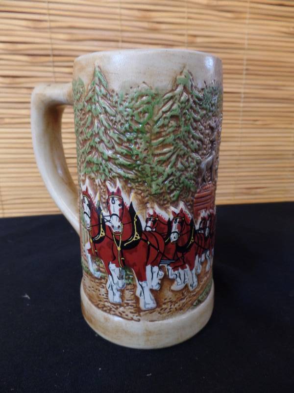 lot 43 image: Budweiser Steins