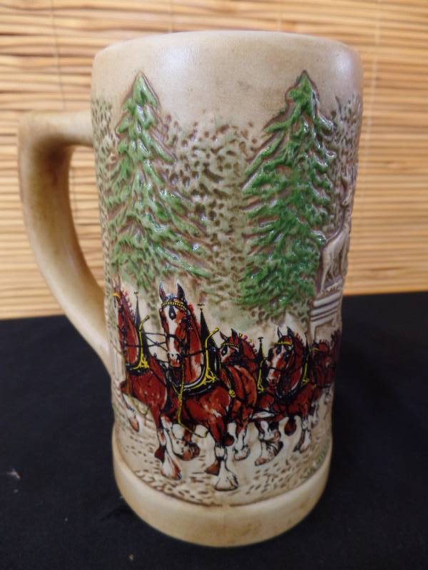 lot 44 image: Budweiser Steins