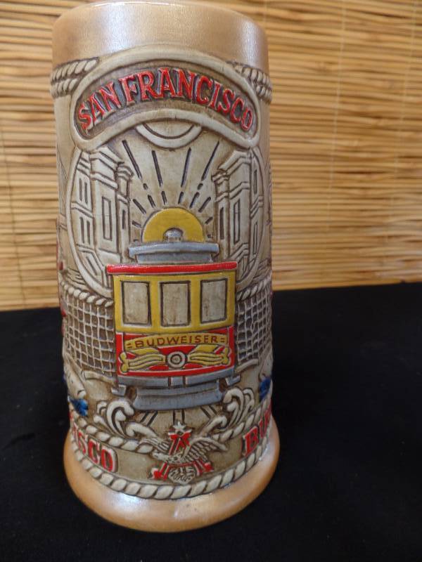 lot 47 image: Budweiser Steins