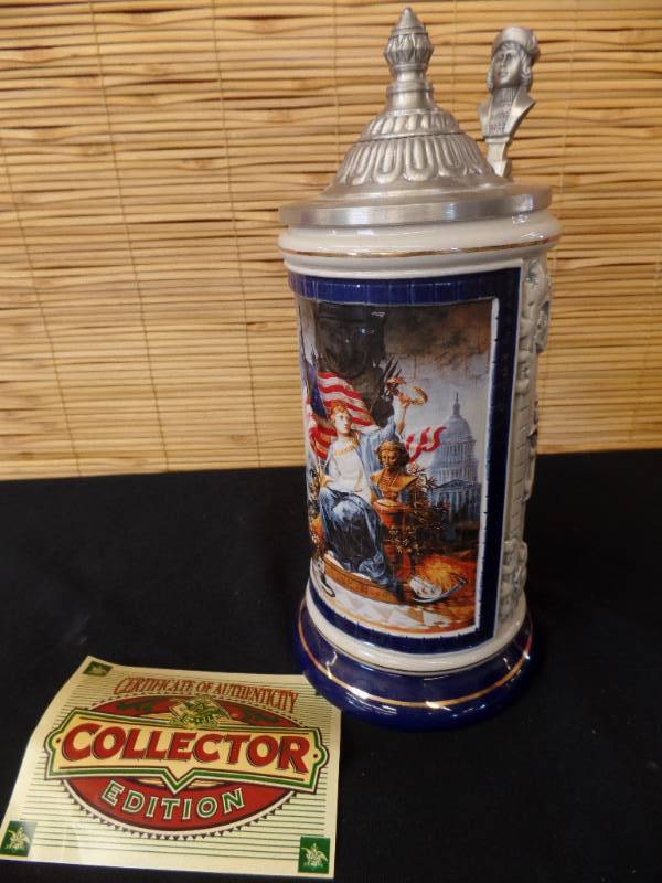 lot 52 image: Anheuser-Busch Steins