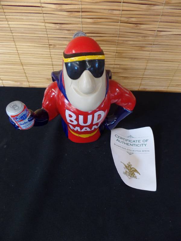 lot 66 image: Budweiser Stein