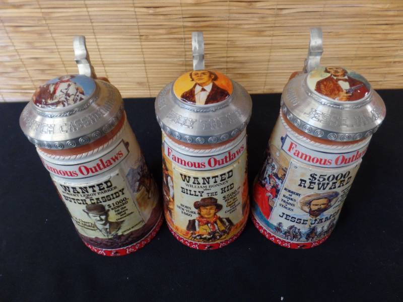 lot 102 image: Anheuser-Busch Series Steins